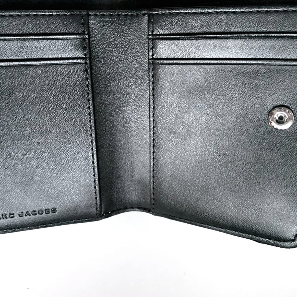 Marc Jacobs "The Wallet" Cheetah Mini Compact Wallet - Picture 4 of 6